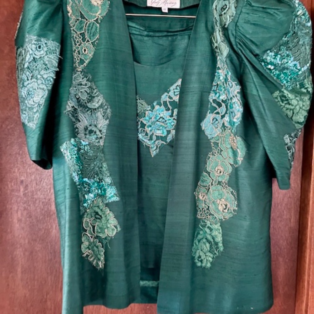 Haute Couture - Emerald Green Suit